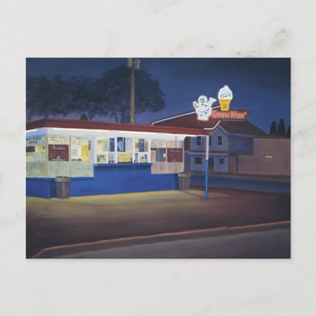 Carte Postale Le Dernier jour de l'été (Devant)