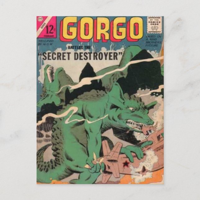 Carte Postale Le destructeur (Devant)