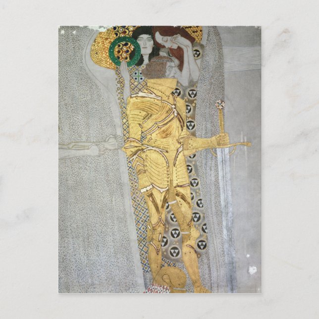 Carte Postale Le détail Chevalier de la Frieze Beethoven (Devant)