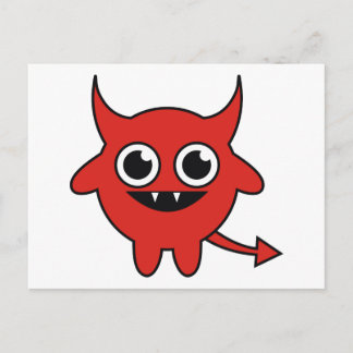 Carte Postale Le diable mignon