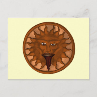 Carte Postale Le Dieu du Soleil (Ra) (Bronze)