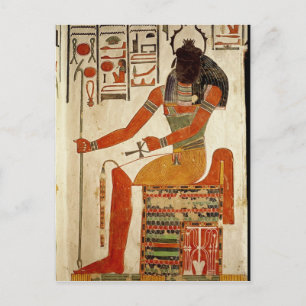 Carte Postale Le dieu Khepri, de la tombe de Nefertari