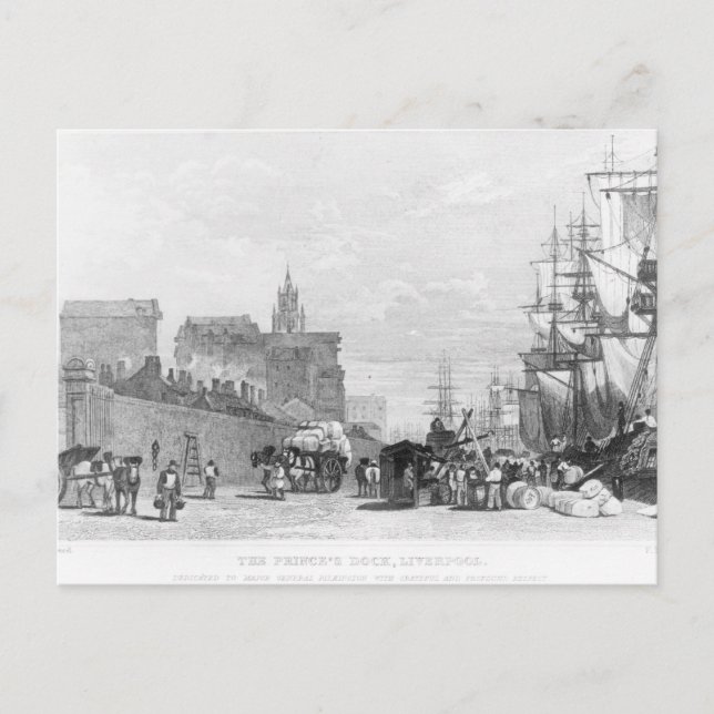 Carte Postale Le Dock du Prince, Liverpool (Devant)