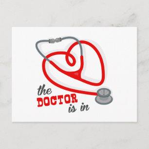 Carte Postale Le Docteur Est En