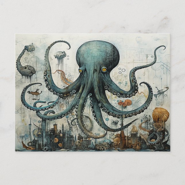 Carte Postale Le dominion du Léviathan (Devant)