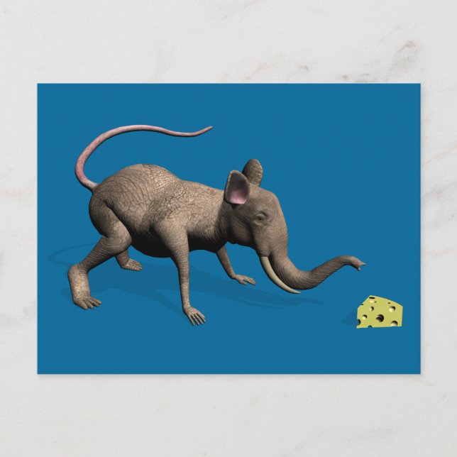 Carte Postale Le doux mouphant (Devant)