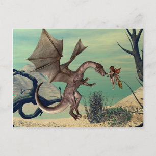 Carte Postale Le dragon