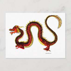 Carte Postale Le dragon de Ruby
