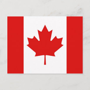Carte Postale Le drapeau de la Feuille d'érable du Canada