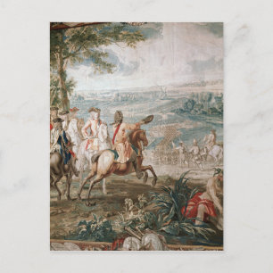 Carte Postale Le duc de Marlborough surveille ses troupes