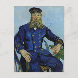 Carte Postale Le facteur Joseph Roulin par Vincent van Gogh