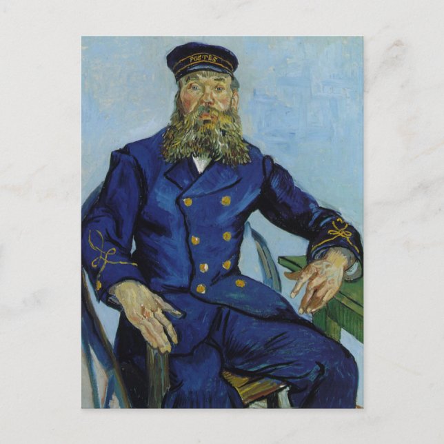 Carte Postale Le facteur Joseph Roulin par Vincent van Gogh (Devant)