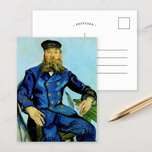 Carte Postale Le facteur Joseph Roulin | Vincent van Gogh (Créateur téléchargé)
