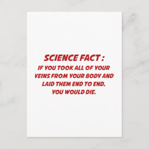 Carte Postale Le fait scientifique