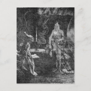 Carte Postale Le fantôme de Marley