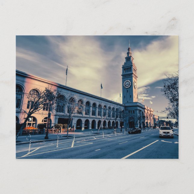 Carte Postale Le Ferry Building de San Francisco (Devant)