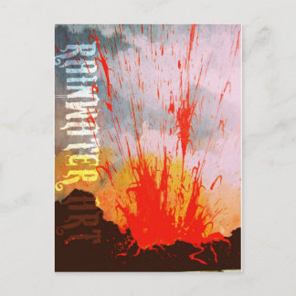 Carte Postale Le feu de Pele