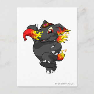 Carte Postale Le feu d'Elephante