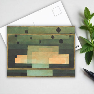 Carte Postale Le firmament au-dessus du temple, Paul Klee Art