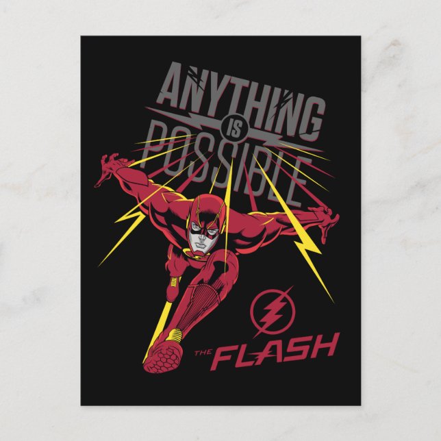Carte Postale Le Flash | "Tout est possible" (Devant)