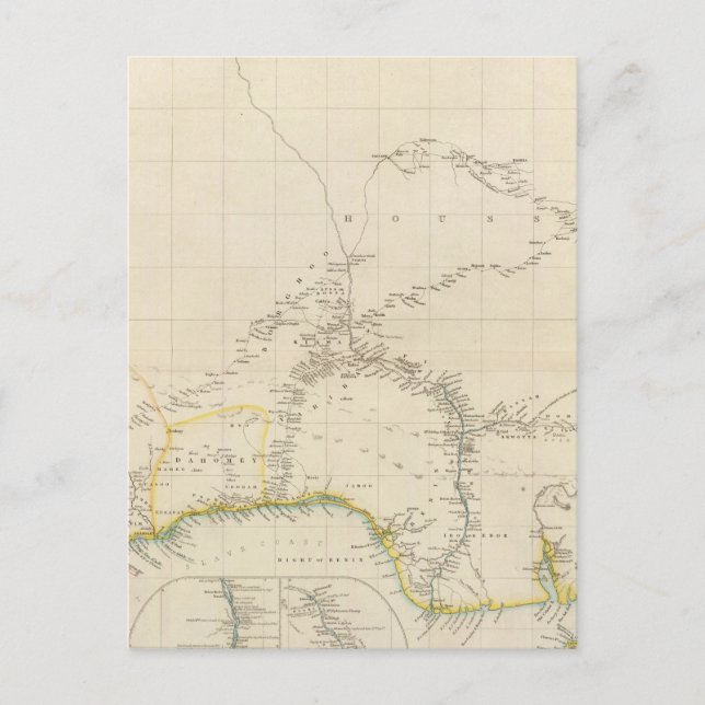 Carte Postale Le fleuve Niger (Devant)