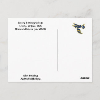 Carte Postale Le football d'université ! !