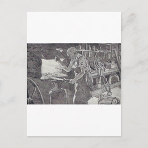 Carte Postale Le forgeron