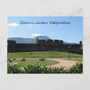 Carte Postale Le fort de la République Dominicaine