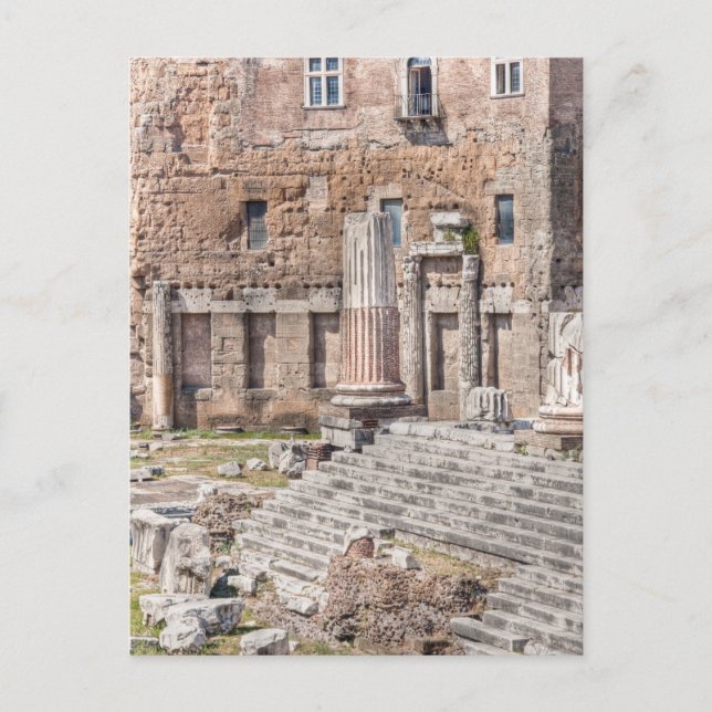 Carte Postale Le forum d'Augustus est l'un des 4 impériaux (Devant)