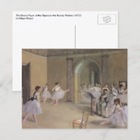 Le foyer de danse à l'Opéra par Edgar Degas