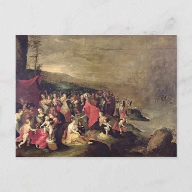 Carte Postale Le franchissement de la mer Rouge (Devant)