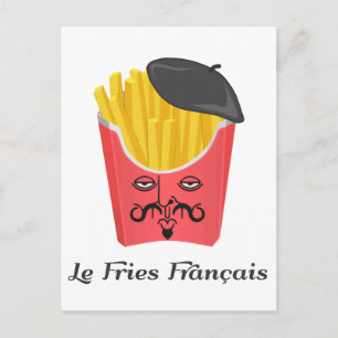 Carte Postale Le French Fries de France