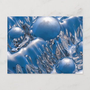 Carte Postale Le froid comme la glace
