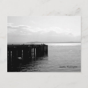 Carte Postale Le front de mer de Seattle