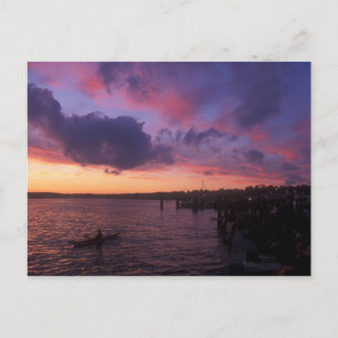 Carte Postale Le front de mer du lac Champlain