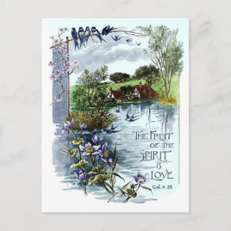 Carte Postale Le Fruit De L'Esprit Est Amour