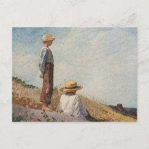 Carte Postale Le garçon bleu