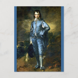 Carte Postale Le garçon bleu par Thomas Gainsborough