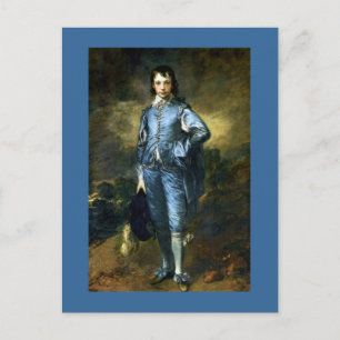 Carte Postale Le garçon bleu par Thomas Gainsborough 