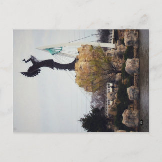 Carte Postale Le gardien des plaines