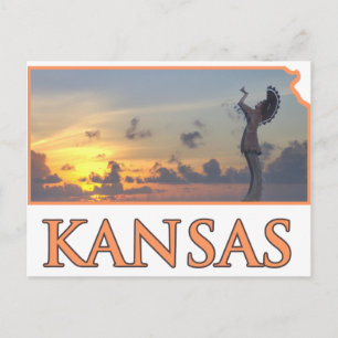 Carte Postale Le gardien des plaines