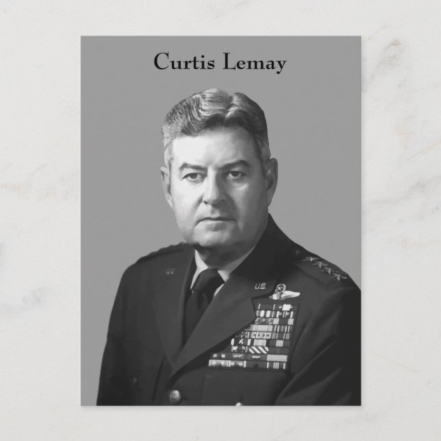 Carte Postale Le Général Curtis Lemay (Devant)