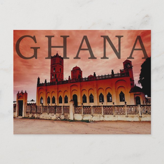 Carte Postale Le Ghana (Devant)
