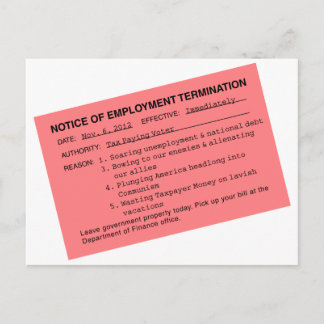 Carte Postale Le glissement rose d'Obama