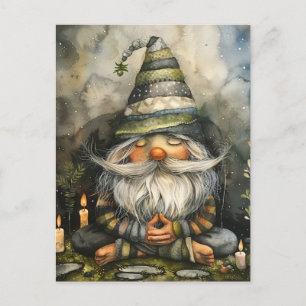 Carte Postale Le Gnome en prière