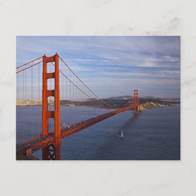 Carte Postale Le Golden Gate Bridge depuis Marin (Devant)