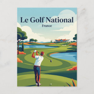 Carte Postale Le Golf National France
