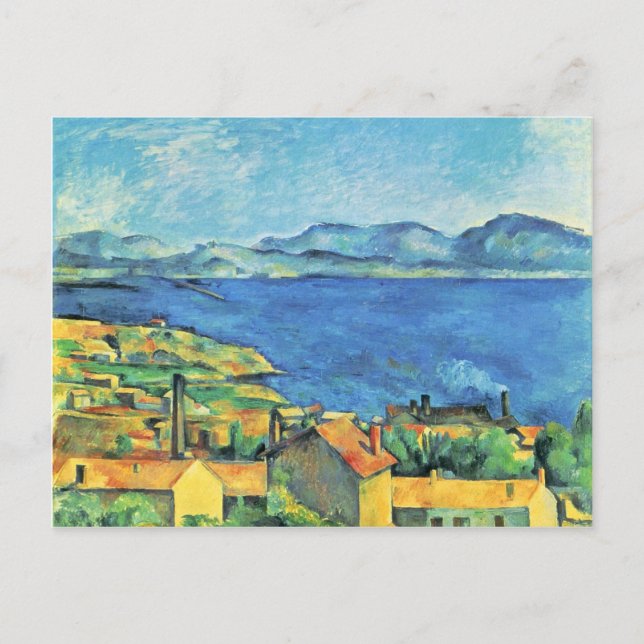 Carte Postale Le Golfe De Marseille Vu De L'Estaque (Devant)