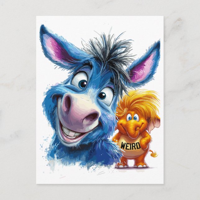 Carte Postale Le GOP est bizarre, selon Tim Walz (Devant)