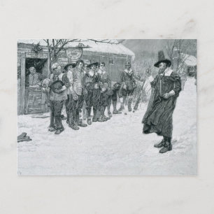 Carte Postale Le gouverneur puritain